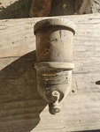 Antique Detroit Lubricator Automatic Oiler Steam Engine Industrial Cup. Fixed Price $40.00.
