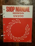Honda GV200 Engine Service Repair Workshop Manual Original 1979. Fixed Price $10.00.