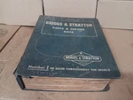 Briggs & Stratton Parts Service Data MS-3222, 1987 L7. Fixed Price $42.50.