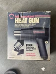 Milwaukee 1220HS Heat Gun 1200W 120V 750 1000 F W/ Detachable Scraper Blade. Fixed Price $40.00.