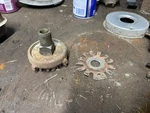 Antique Vintage Briggs And Stratton Gas Engine Model 6S Recoil Gear Assembly. Fixed Price $20.00.