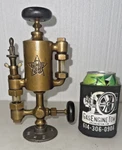 1/3 Pint Powell Boson Brass Cylinder Oiler Oilfield Engine Antique Hit Miss 3/8". Fixed Price $499.99.
