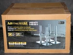 Metaltech Scaffolding Platform 12" Leveling Jacks Galvanized Steel 4-PACK Nib. Fixed Price $84.15.