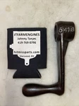 Alamo Empire ? Hit Miss Stationary Engine Hand Start Crank 6418. Fixed Price $60.00.