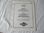 Briggs & Stratton WIPR-6 Engine Parts List Catalog Manual. Fixed Price $27.99.