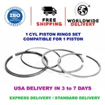 Piston Rings Set 109MM Standard Fits For Kubota Engine V4300 V4702 15441-21050. Fixed Price $33.67.