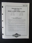 Briggs & Stratton Model 80200 - 80297 Engine Parts List Catalog Manual. Fixed Price $16.99.