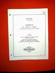Briggs & Stratton Hand Foot Start Engine Model -1.6 WIPR-6 Part Manual. Fixed Price $6.00.