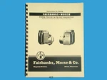 Fairbanks Morse Magneto Instruct & Parts Manual For FM-J1A7 FM-J1B7 Mags *423. Fixed Price $17.50.