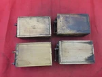 Lot Of 4 Vtg Antique Ford Model Ignition Coils Buzz Box Hot Spark Hit Miss. Fixed Price $164.99.