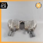 12-15 Audi 4G8 A7 A6 3.0L V6 Left & Right Exhaust Mufflers Tips Oem. Fixed Price $240.70.