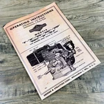 Briggs & Stratton Model 8P 8R-6 Engine Operators Repair Manual Parts Owners. Fixed Price $13.97.