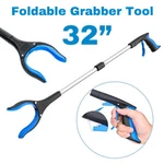 32'' Grabber Pick Up Reaching Tool Hand Grip Reacher Heavy Duty Aid Trash Cans. Fixed Price $7.79.