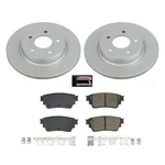 Powerstop Rear Wheel 291.8MM Disc Rotors & Pads Kit For 2021-2025 Nissan Rogue. Fixed Price $155.95.