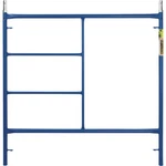 Metaltech Mason Scaffold Frame Section, 60IN.W X 60IN.H, Model# M-MF6060PS-A. Fixed Price $99.99.