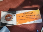 Wisconsin Oil Filters #RV-29-S4 Nos Most H. Rhours Heavy Duty Air Cooled Engines. Fixed Price $200.00.