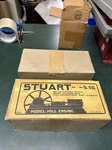 Empty Box Steam Engine Miniature Stuart S50 S.50 1950'S Model Mill. Fixed Price $49.99.