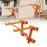 2 Pack Adjustable Ladder Jacks Scaffolding Platform, Heavy Duty Steel Lad.... Fixed Price $103.02.