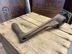 Antique Cast Iron Crank Handle Farm Tool Machinery 1/8 Hole 8.25 Long. Fixed Price $29.99.