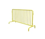 Interlocking Steel Barricade Galvanized Metal Crowd Control Fence + Bridge Feet. Fixed Price $83.69.