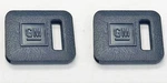 68-94 General Motors Gm Chevy Pontiac Black Cover Late Style Key 2 Square Caps. Fixed Price $17.33.