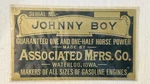 Repro Brass Tag Name Plate For 1/2HP Associated Johnny Boy Hit Miss Gas Engine. Fixed Price $44.99.