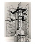 LG918 1989 Original Donna Natale Photo Workers Stop Scaffolding Tiffany Hotel. Fixed Price $20.00.