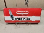 Vintage Western Auto Standard Spark Plug 64-1245-6 Set Of 8 Nos. Fixed Price $25.00.