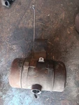 Wisconsin Akn Ab Engine *gas Fuel Tank, Mount & Straps G7. Fixed Price $52.80.