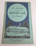 The Evolution Of Motor Car Early 1940S Museum Antique Autos Princeton. Fixed Price $8.55.