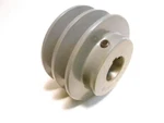 1/4" Double V Belt Pulley Fits And 4L 3.25" Dia, All Bore Sizes A73. Fixed Price $33.93.