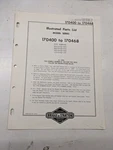 Briggs & Stratton Illustrated Engine Repair Parts List Book Manual 170400-170468. Fixed Price $14.70.