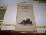 1919 Tractor Operating Book Directory Catalog Hit Miss Engine Magneto Oiler. Fixed Price $85.95.