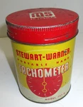 Stewart-warner Portable Hand Tachometer Model 757-W W/ Can & Instructions, CA50S. Fixed Price $30.00.