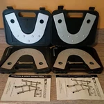 2 Gorilla Ladder 4 1 With Case Static Stationary Hinge Set Scaffold Adapter. Fixed Price $19.95.