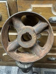 7 3/4 X 1/4 5/8" Flat Belt Pulley Line Shaft Hit Miss Engine Steam Sawmill. Fixed Price $39.99.