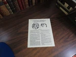 Brief Instructions & Service Parts List Fw 1781 Wico Magneto Maytag Mod X Engine. Fixed Price $17.99.