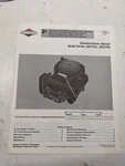 Briggs & Stratton Operator Owner Manual 28P700 28Q700 Vanguard Ohv 1997. Fixed Price $26.25.