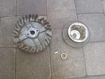 Briggs & Stratton Fly Wheel Part Number 699573 496893 394066 296884 Screen Cup. Fixed Price $20.00.