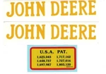1.5 Hp John Deere Gas Engine Motor 3 Piece Decal Set Hit & Miss Flywheel Antique. Fixed Price $16.62.