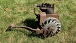 Antique Kick Start Briggs & Stratton Gasoline Engine For Repair. Fixed Price $85.00.