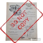 Briggs & Stratton Engine 60100 60152 80100 80192 Operating Manual 27831-99. Fixed Price $8.95.