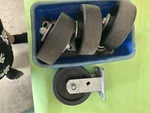 (qty 4) Z Roll Straight Caster Wheel Heavy Duty. Fixed Price $60.00.