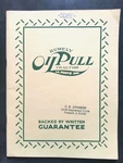 Rumley Oil Pull Tractor Dealer Brochure Guarantee Manual Print Advertising Rare. Fixed Price $69.95.