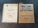 Vintage Wisconsin Air Cooled Engine Manuals Abn Akn Acn Bkn Aenl Teledyne Lot. Fixed Price $19.00.
