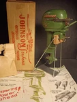 Vintage 1950'S Johnson Sea-horse K&o Outboard Toy Motor Box (untested). Fixed Price $595.00.