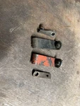 Antique Vintage Briggs And Stratton Gas Engine Model Flywheel Shroud Holders. Fixed Price $15.00.