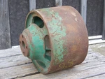 Oliver 77 88 Original 4-BOLT 11-3/4" Cast Iron Tractor Flat Belt K691A Pulley. Fixed Price $100.00.