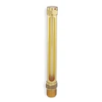 Ldi Industries G321-4 Vented Oil GAUGES,6.19 H,brass,nptf 5HD44. Fixed Price $47.81.