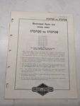 Briggs & Stratton Illustrated Engine Repair Parts Book Manual 170700-170708. Fixed Price $17.70.